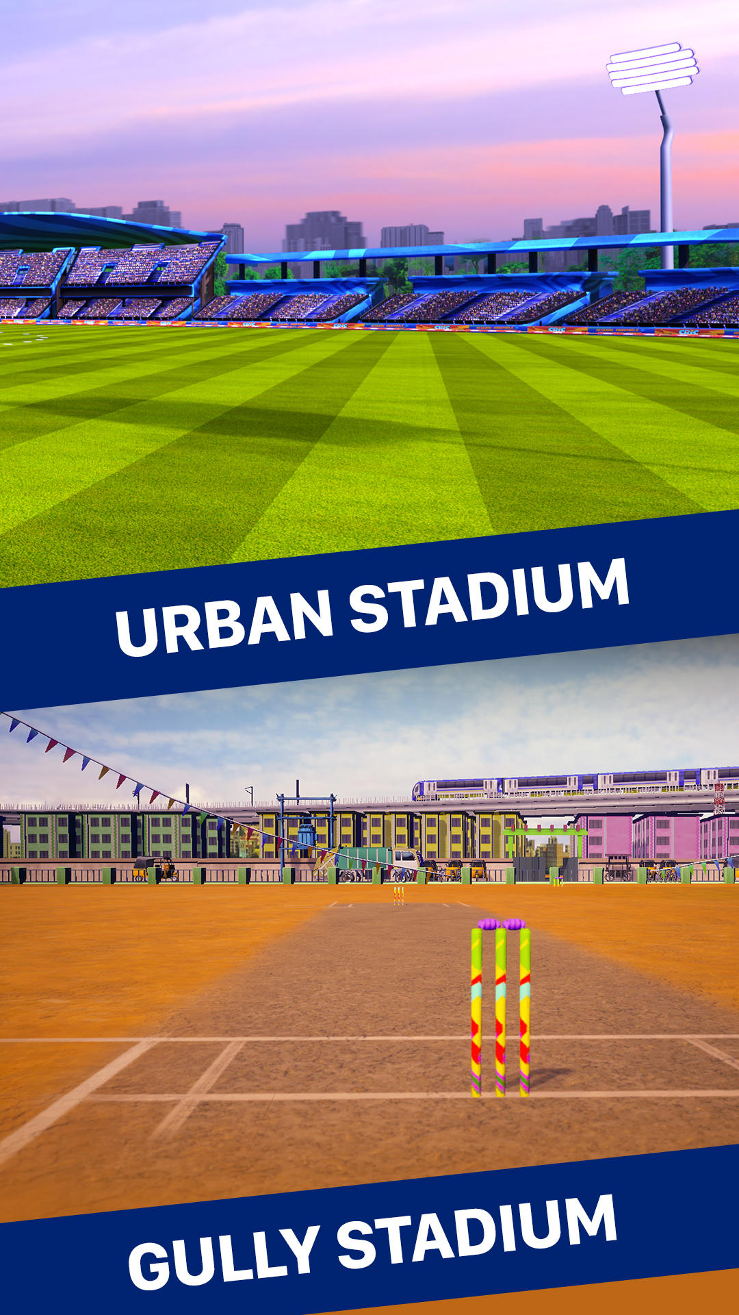 Cric Stars - Fast Cricket Game Game Screenshot