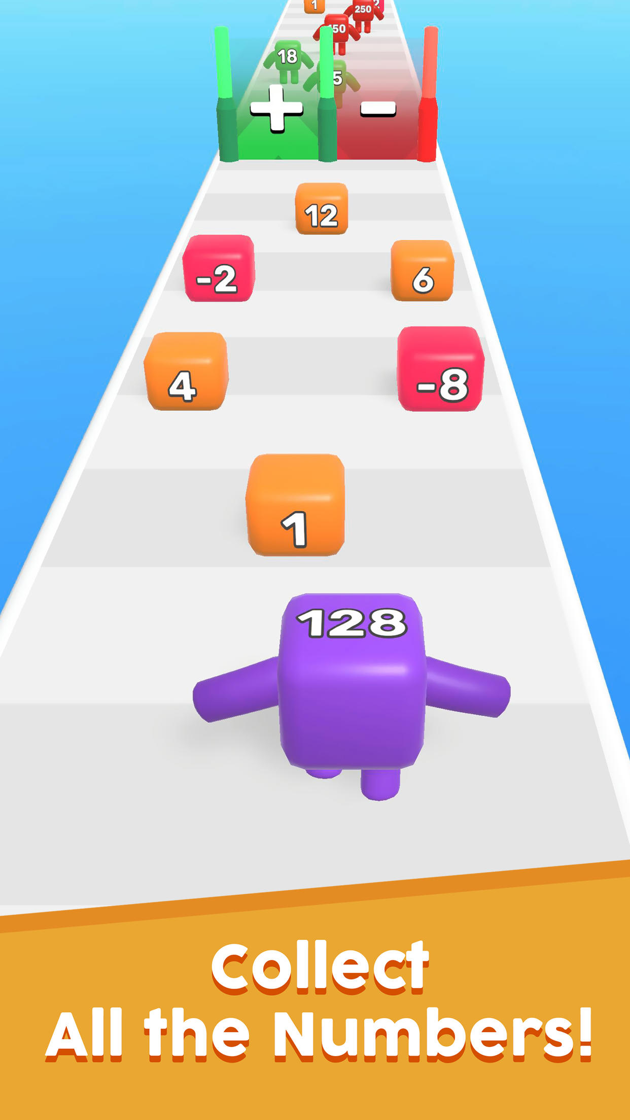 Level Up Numbers Game Screenshot