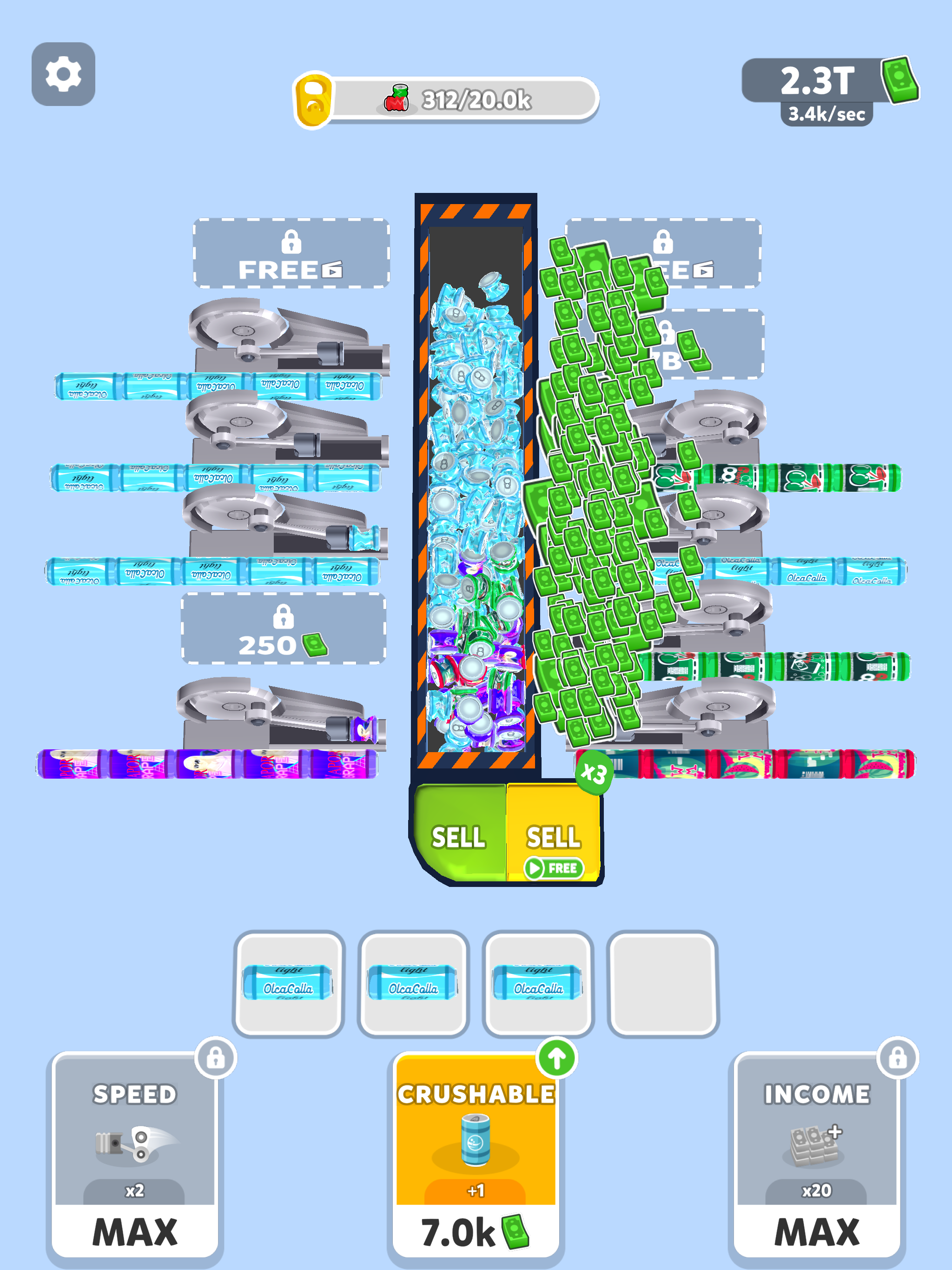 Metal Crusher Game Screenshot