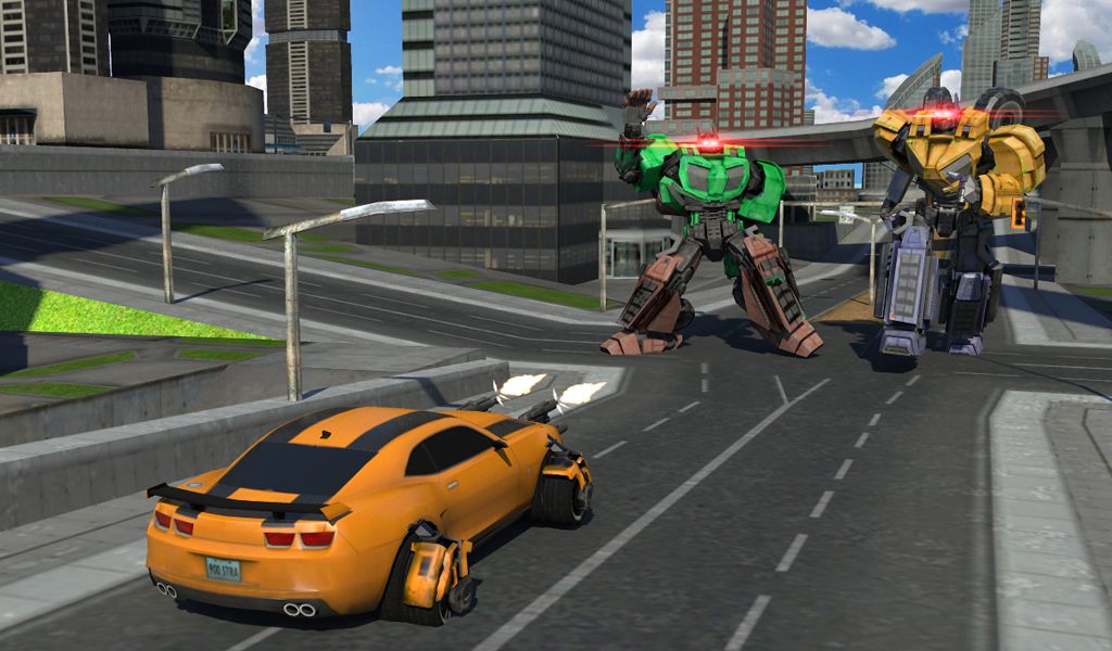 Screenshot of Futuristic Robot Battle