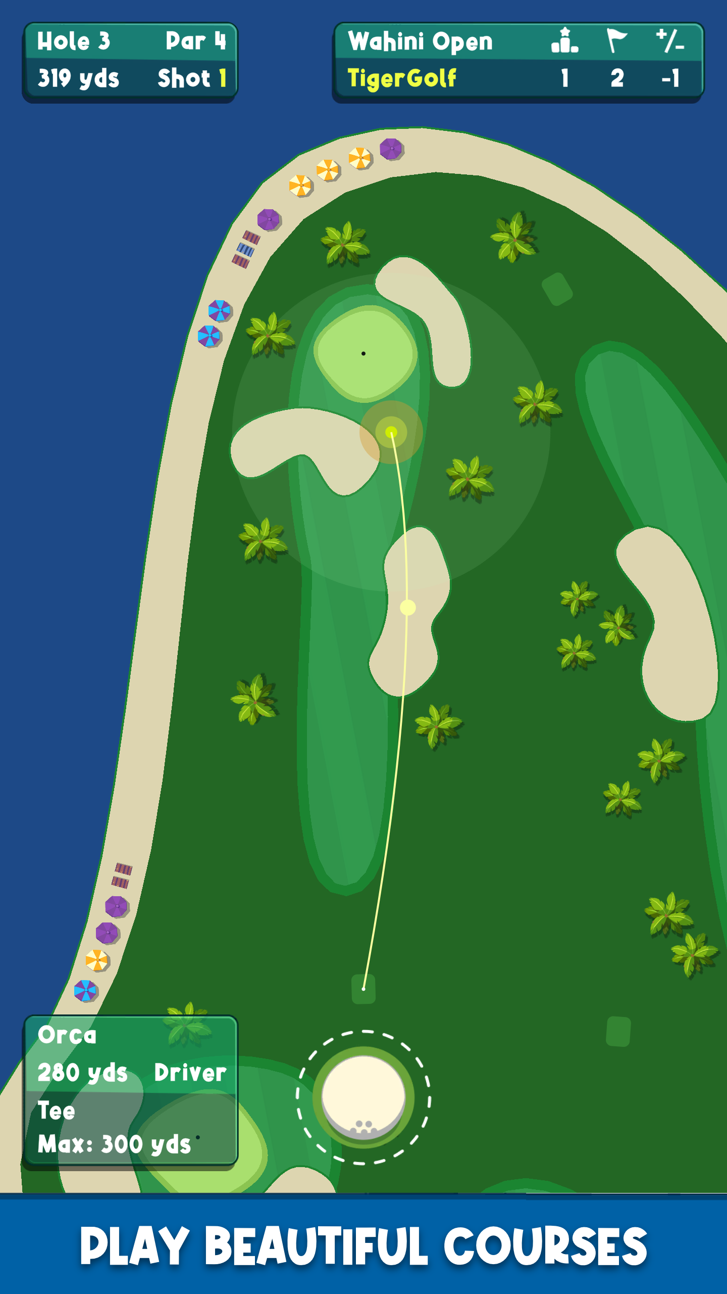 Bogey Royale ภาพหน้าจอเกม