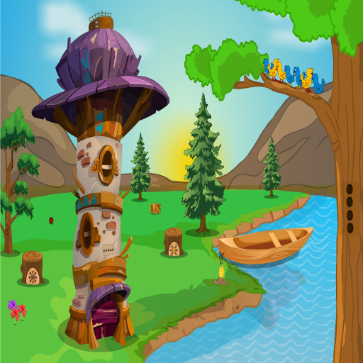 Boy Helicopter Escape Game Screenshot