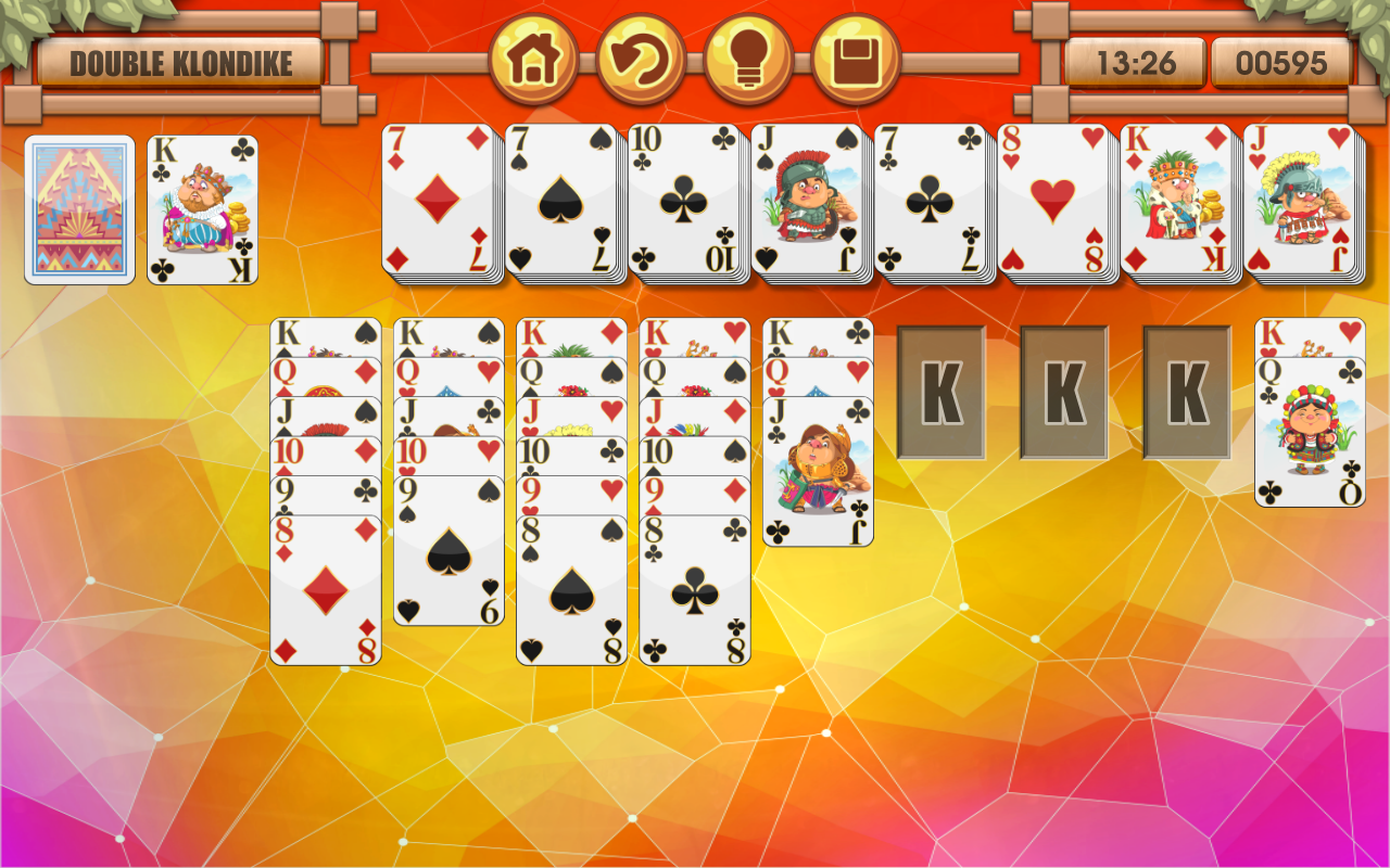 Double Klondike Solitaire - Play Online