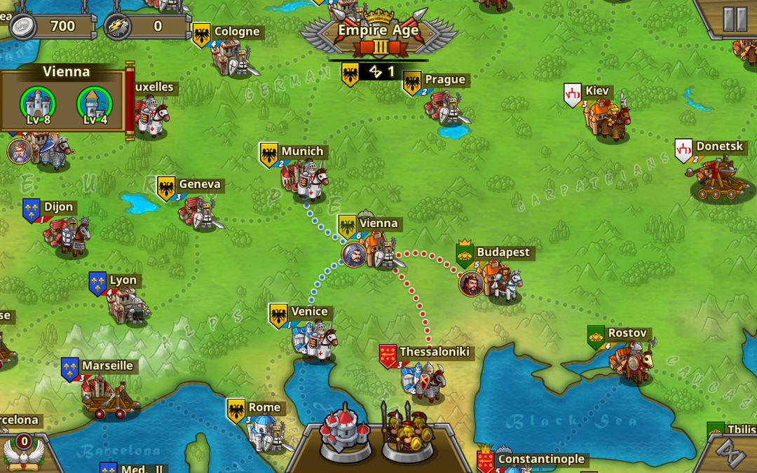 European War 5:Empire-Strategy ภาพหน้าจอเกม