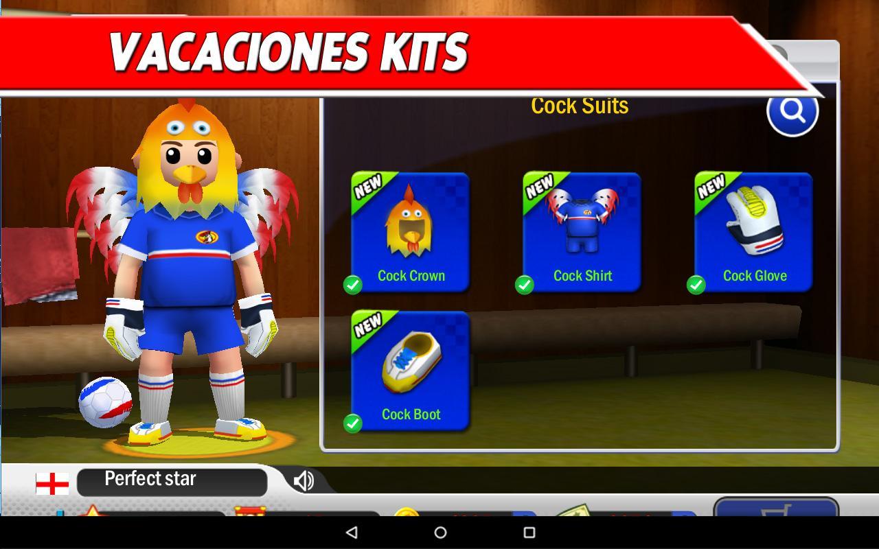Captura de Pantalla del Juego Perfect Kick - fútbol