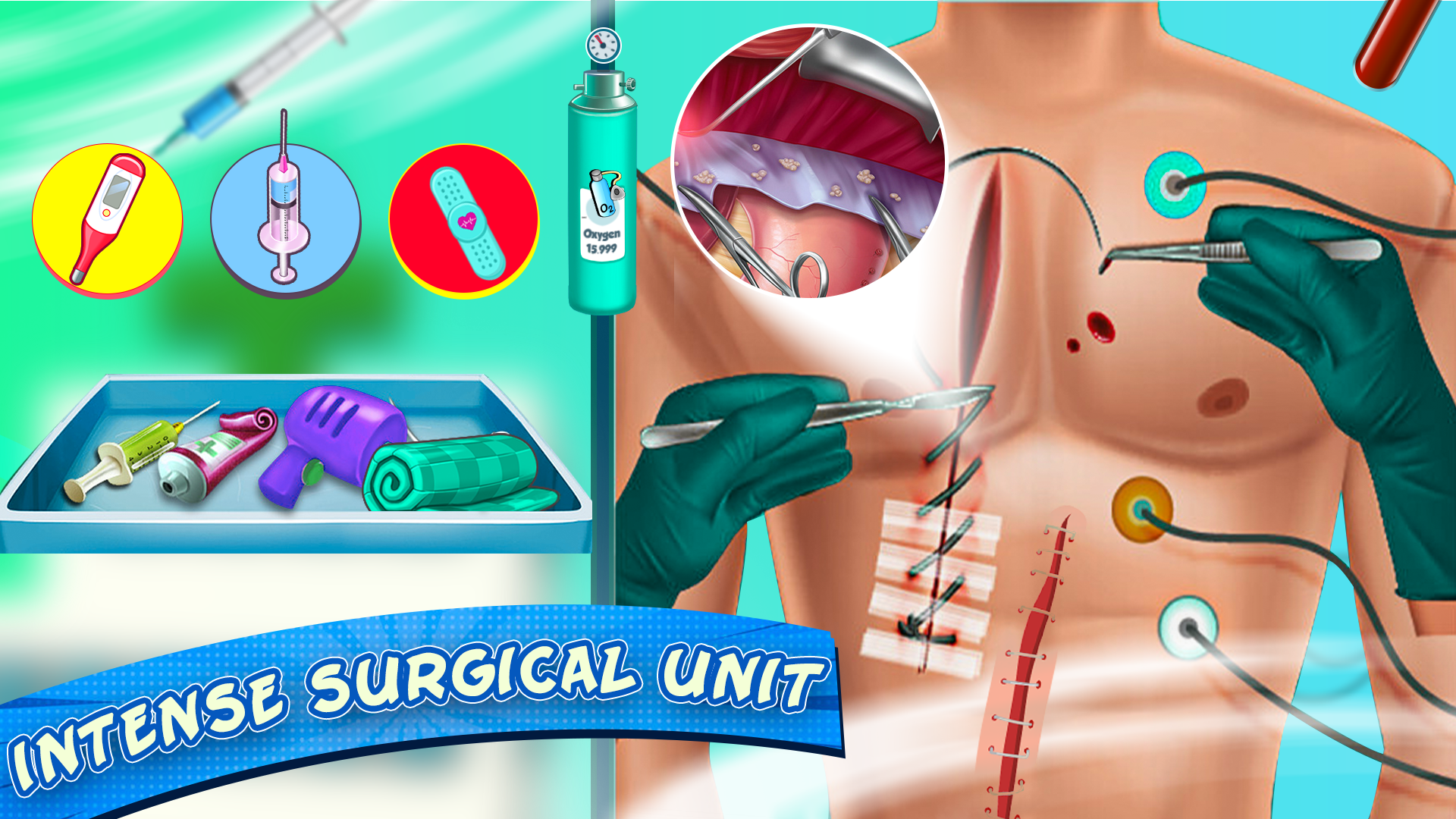 Screenshot 1 of เกมหมอฉุกเฉินในโรงพยาบาล 0.2