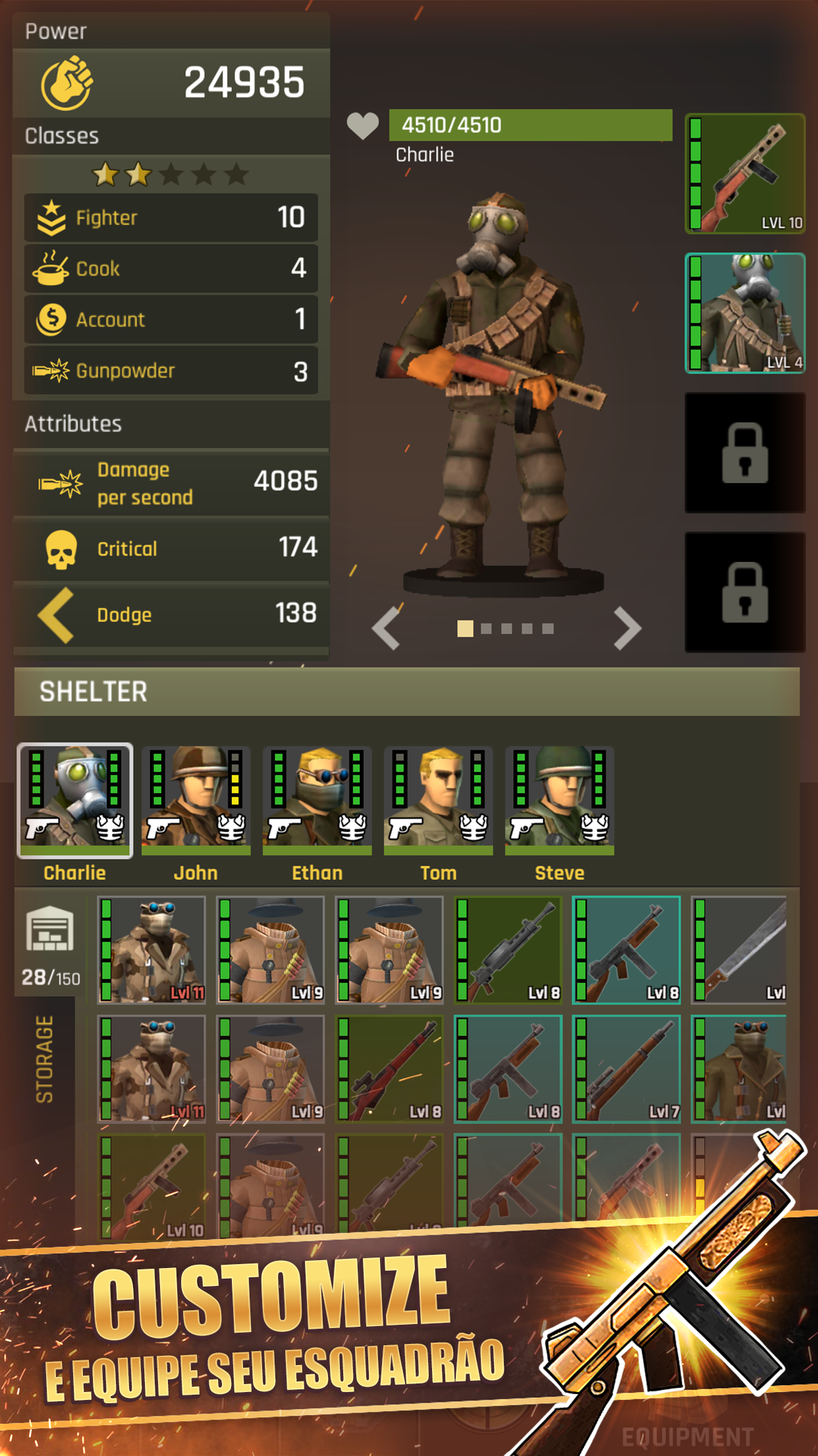 Captura de Tela do Jogo Last War: Shelter Heroes