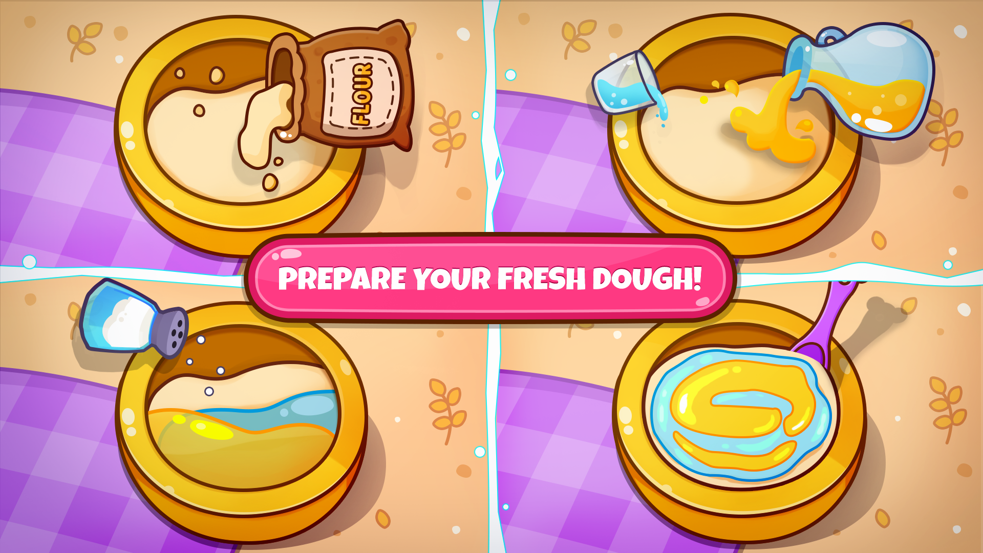 Screenshot of Pizza maker kids cooking games