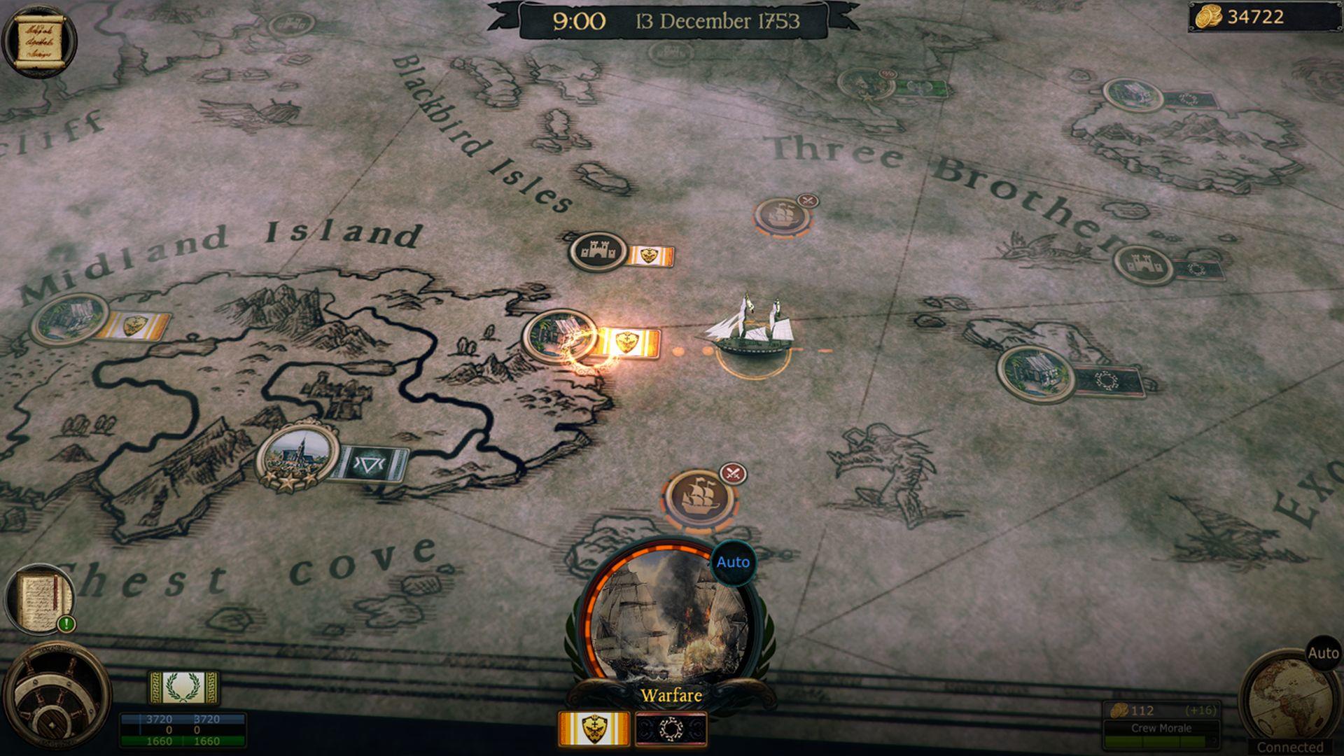 Cuplikan Layar Game Tempest: Pirate RPG Premium