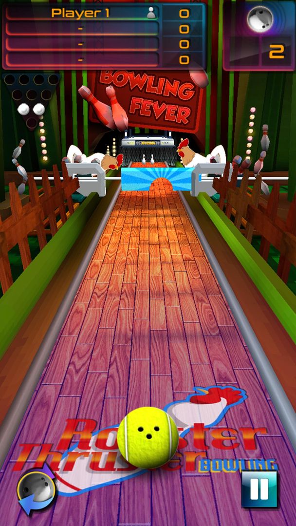 Screenshot of Bowling Fever