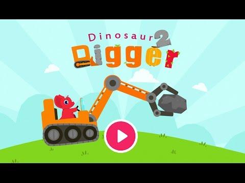 Screenshot of the video of Dinosaur Digger 2 Truck Games