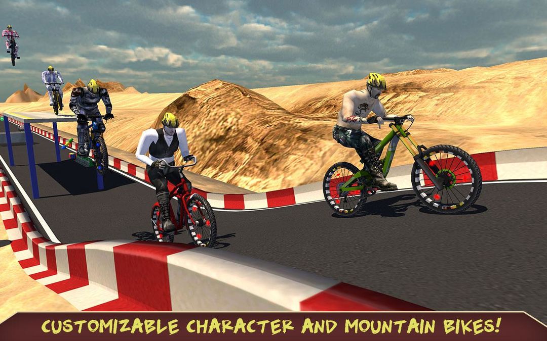 AEN下坡山地自行车 screenshot game