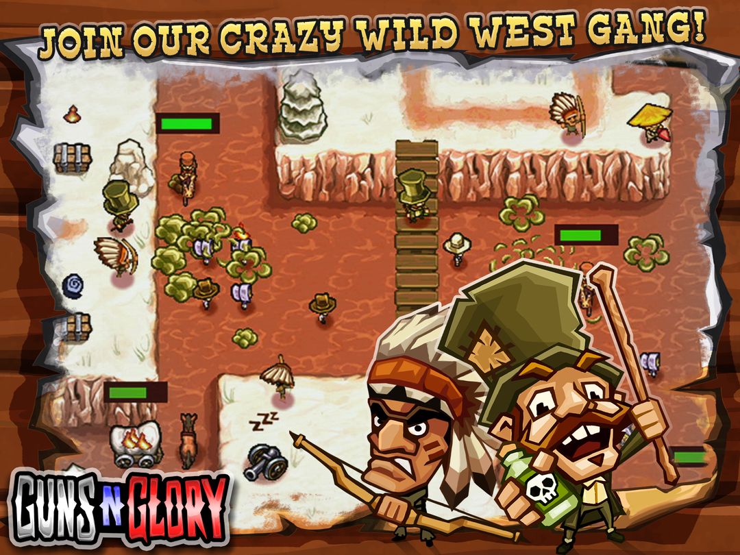 Guns'n'Glory Premium screenshot game