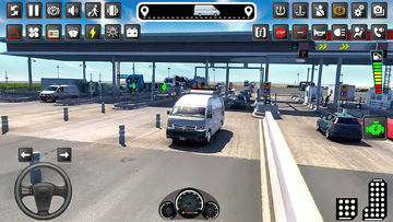 Dubai Van Simulator Car Game Game Screenshot