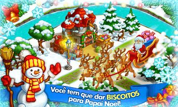 Captura de Tela do Jogo Granja Ano Novo de Papai Noel