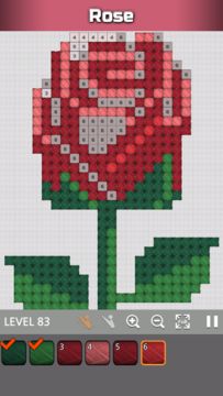 Cross-stitch : Coloring Game Screenshot