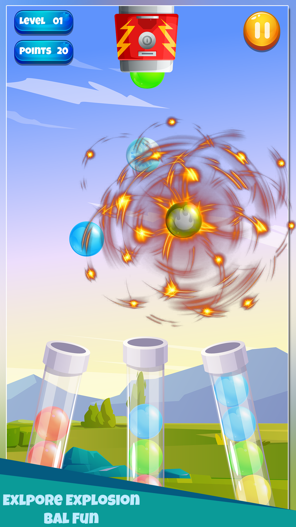 Gum Drop Game Screenshot