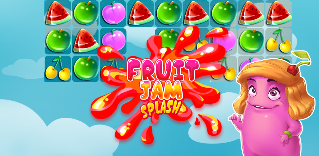 Banner of Fruit Jam Splash: ការប្រកួតស្ករគ្រាប់ 