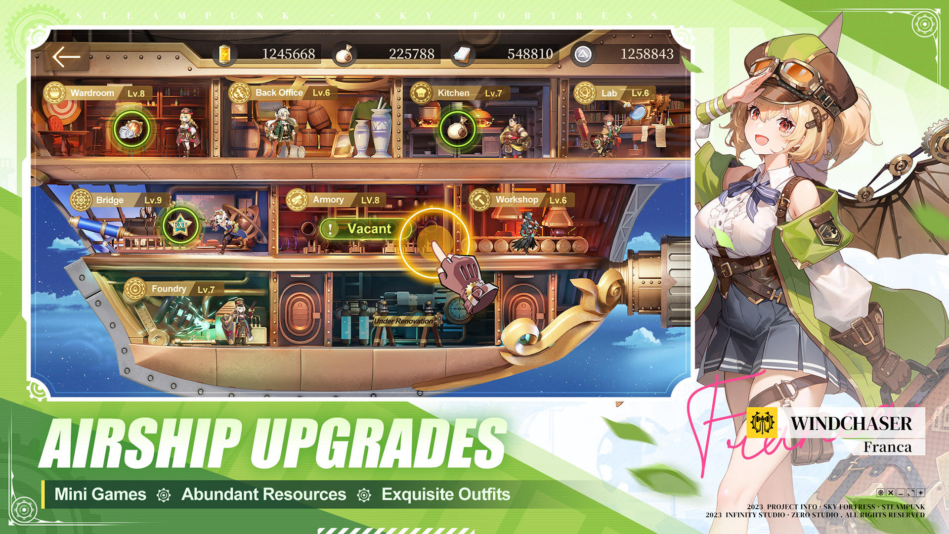 Sky Fortress：Odyssey Game Screenshot