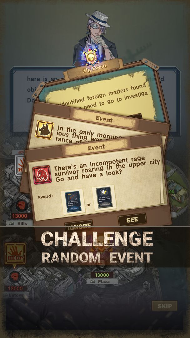 Slay Zombie:Card Game screenshot game