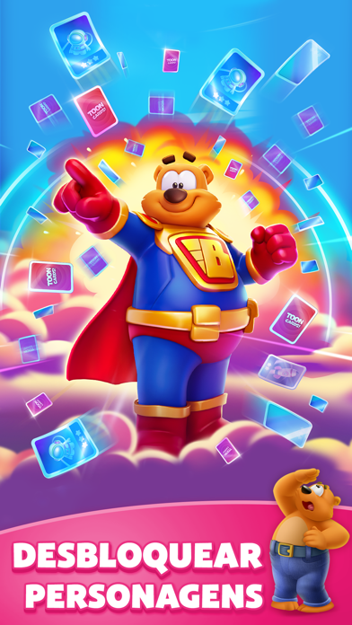 Captura de Tela do Jogo Toon Blast