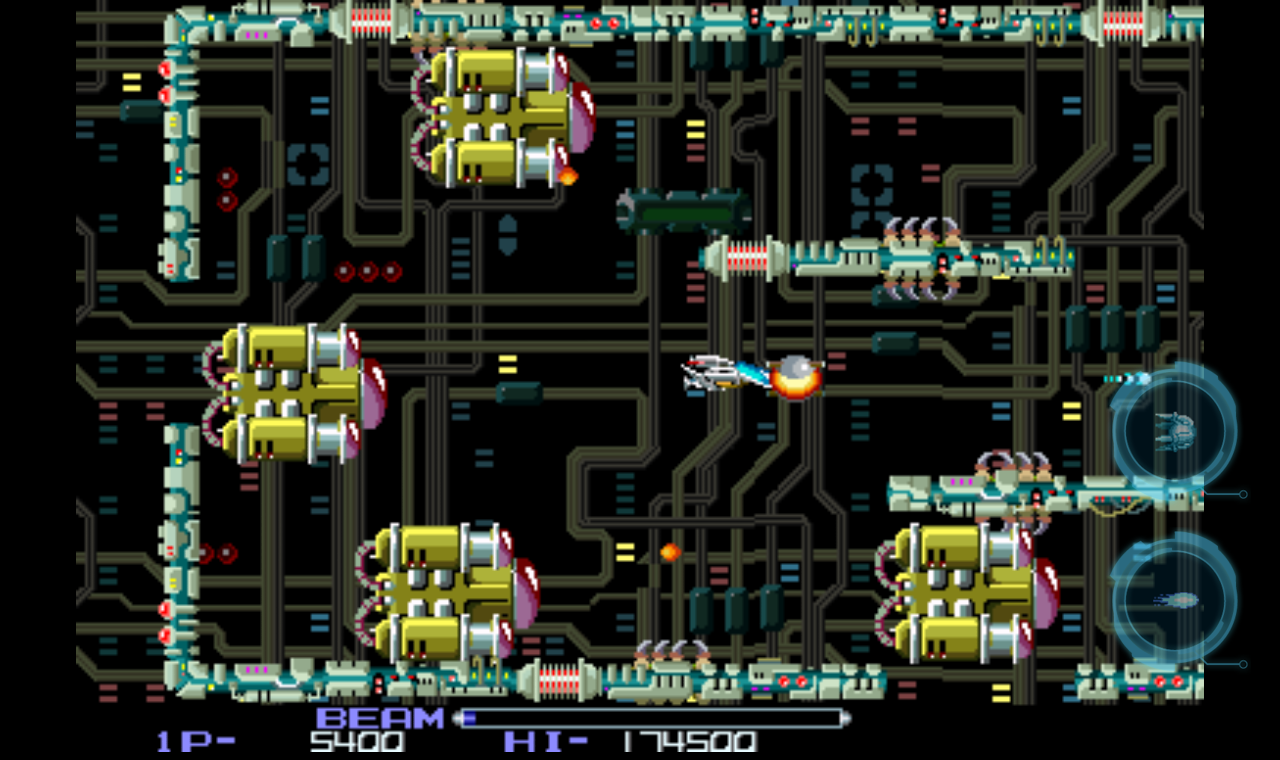 R-TYPE Game Screenshot