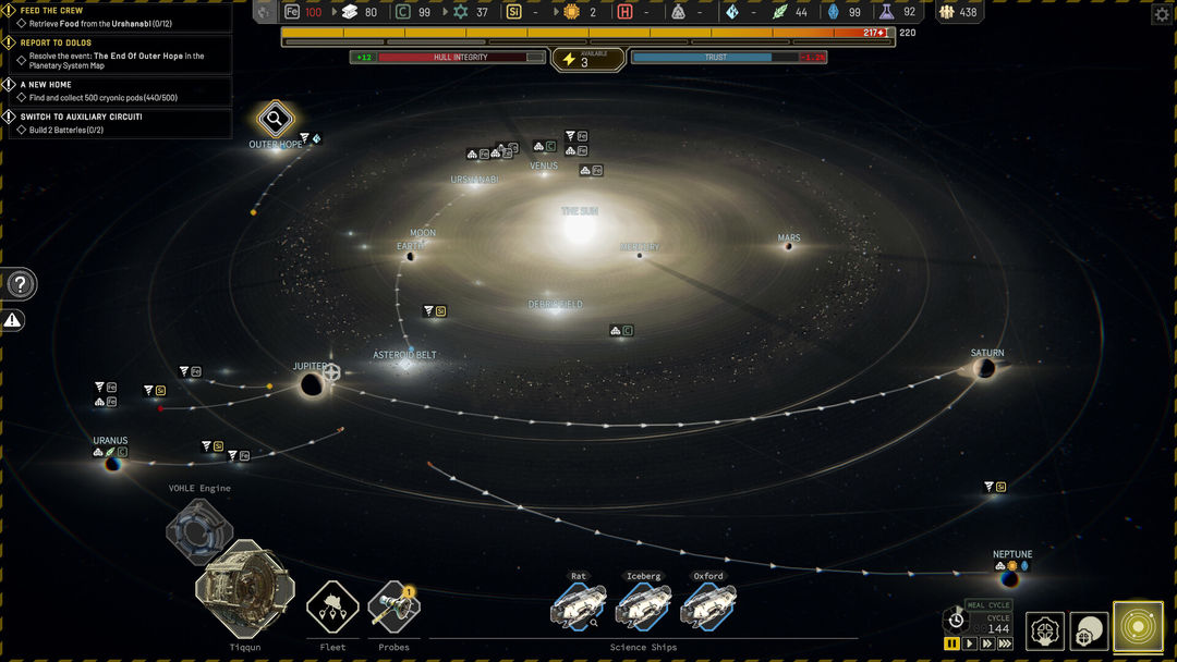Screenshot of IXION