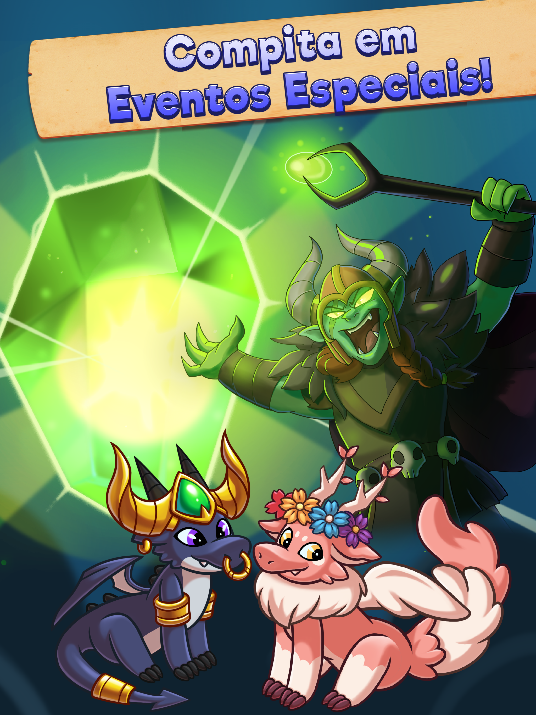 Captura de Tela do Jogo Dragon Idle Adventure