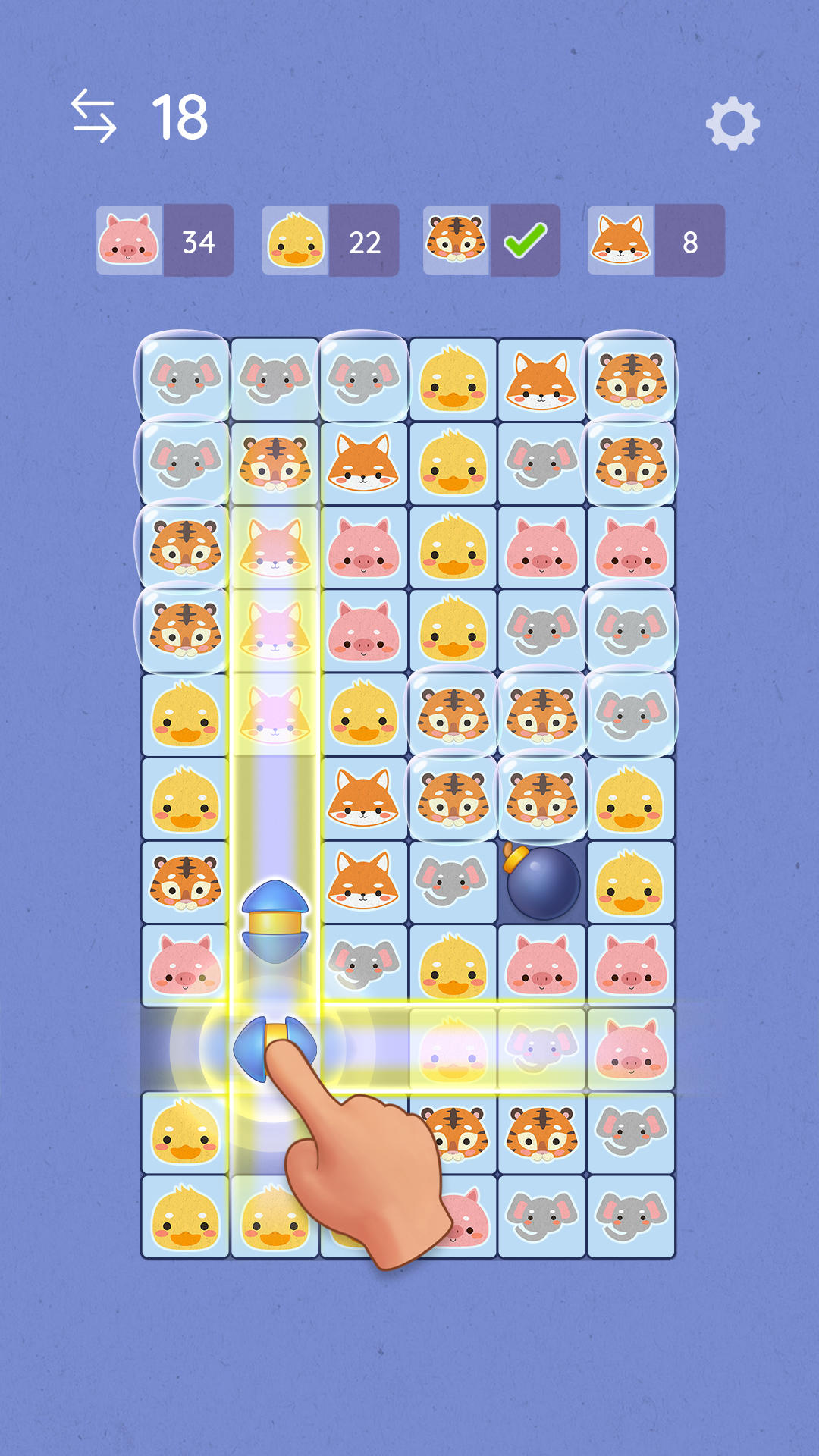 Captura de Tela do Jogo Tile Link - Match & Connect