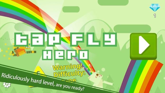 Screenshot 1 of Fly Hero ကိုနှိပ်ပါ။ 1.0.0