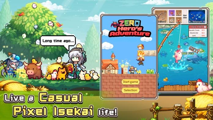 Screenshot of Zero to Hero- Pixel Saga