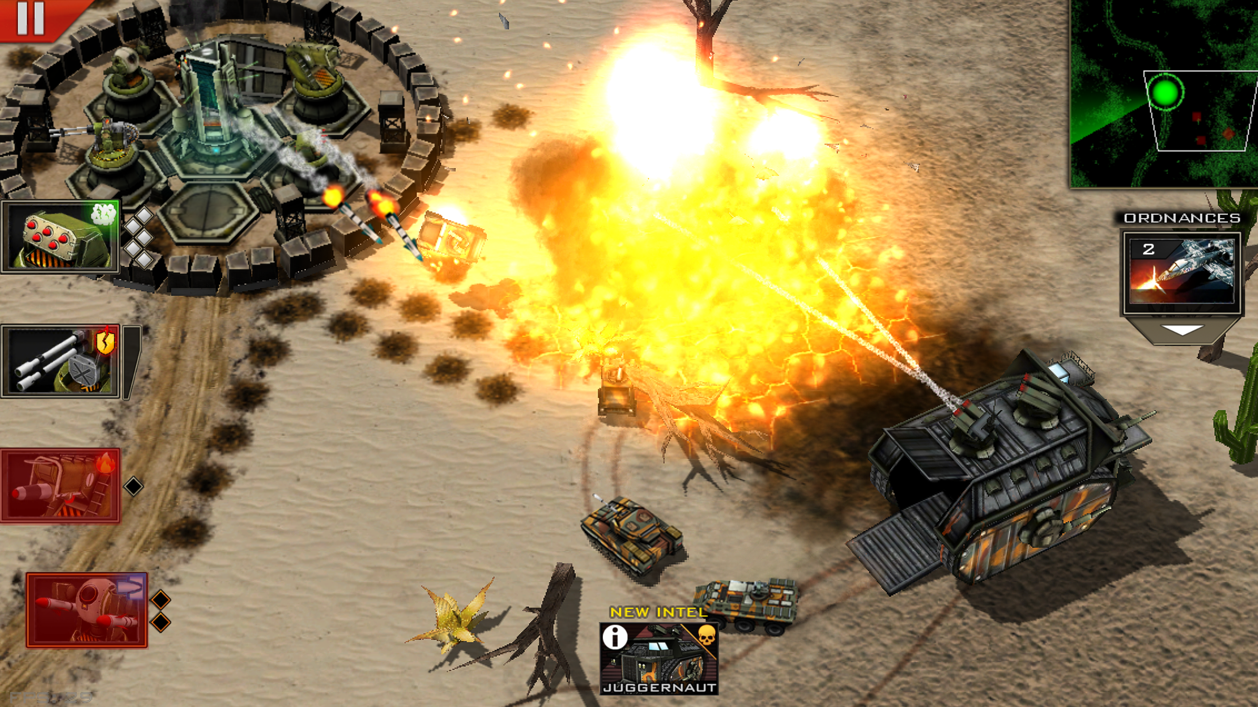 Modern Command screenshot game