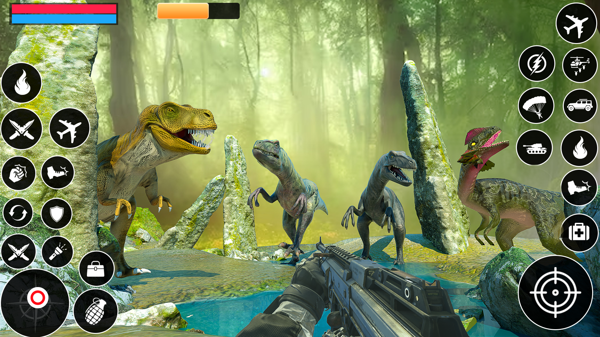 Dino Hunter Wild Animal Games android iOS apk download for free-TapTap