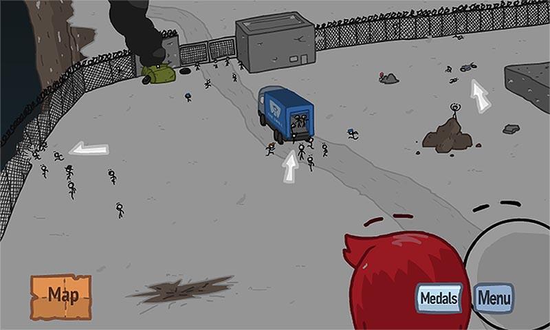 Скриншот игры Dead Man Escape