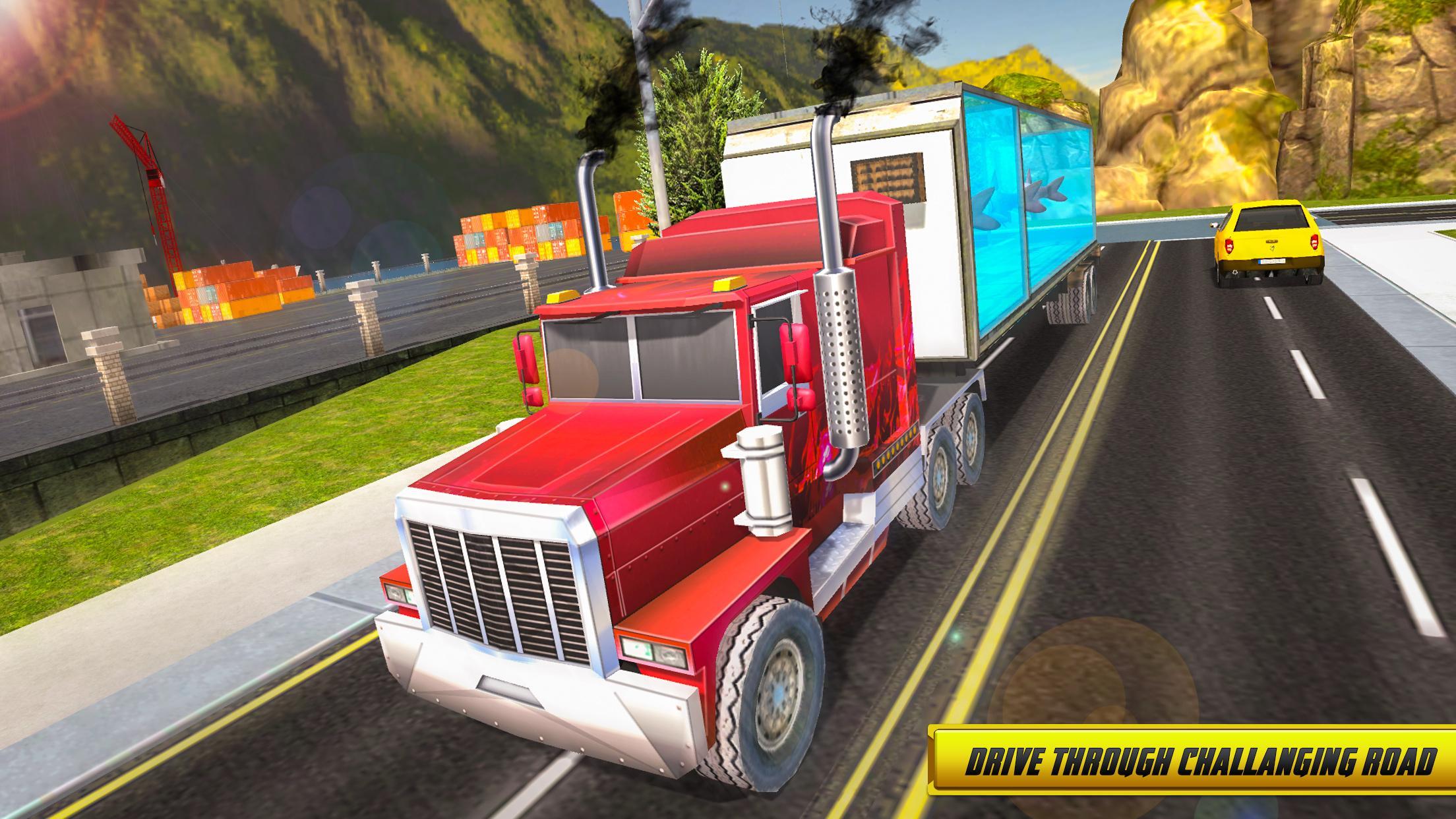 Ảnh chụp màn hình Transport Sea Animals Truck Cargo