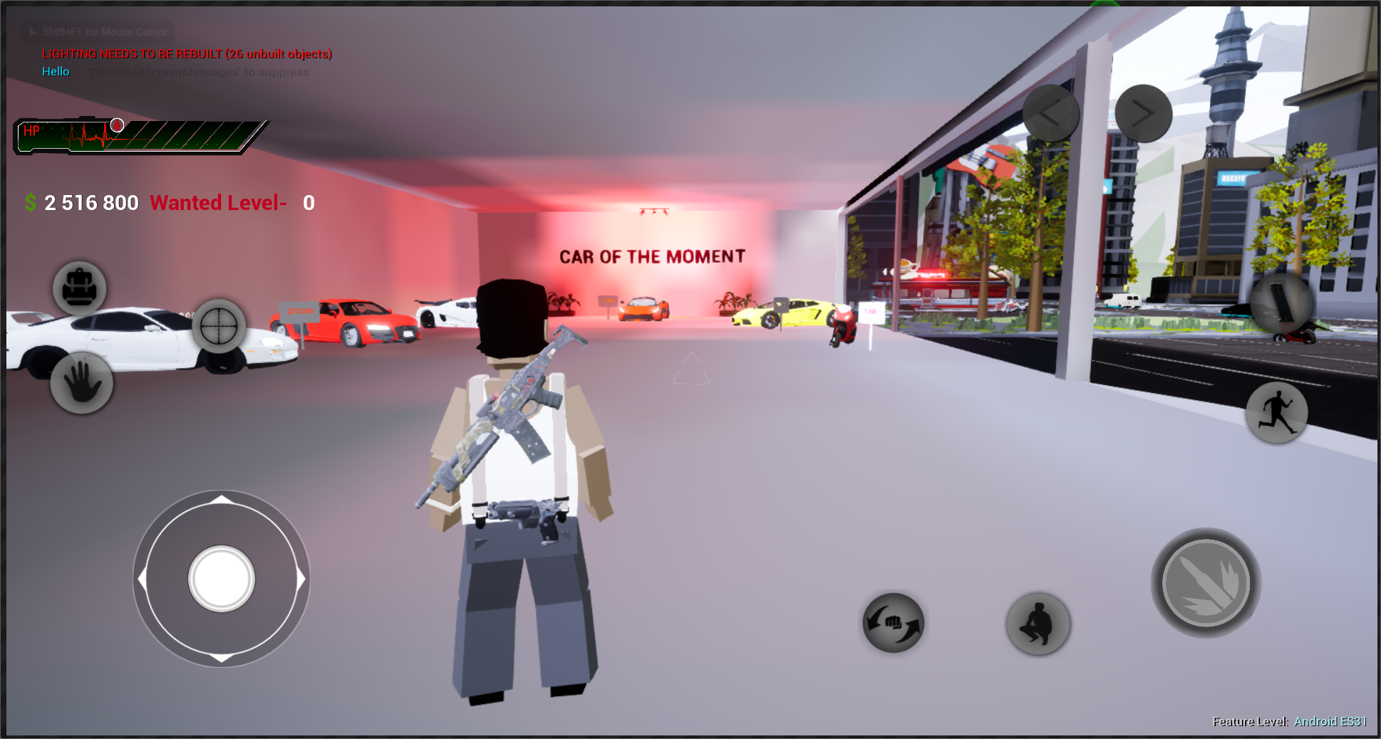 Screenshot of CUBE SANDBOX