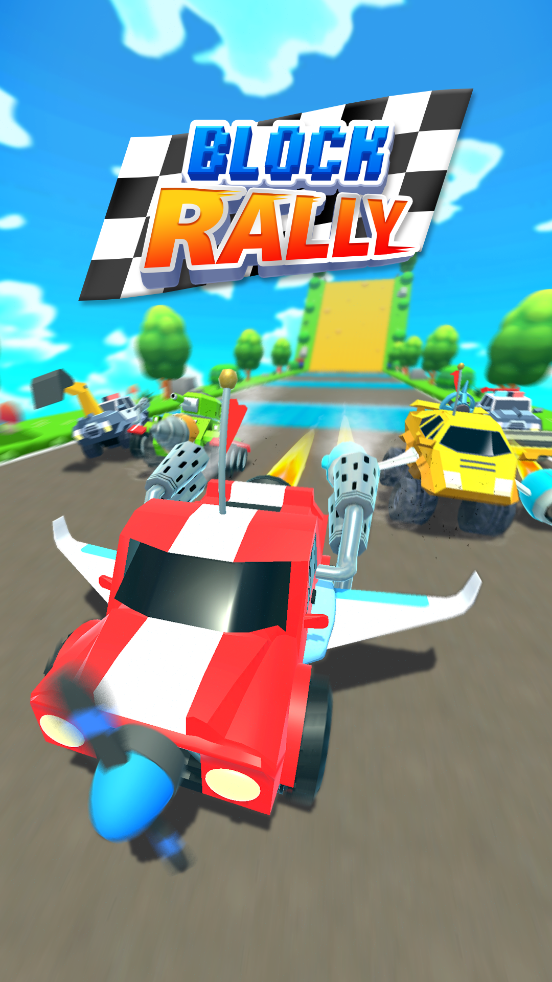 Block Rally Game Screenshot