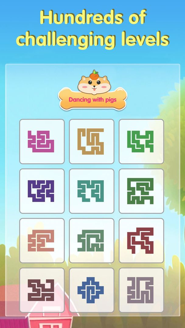 Screenshot of Farm - One line Puzzle Game