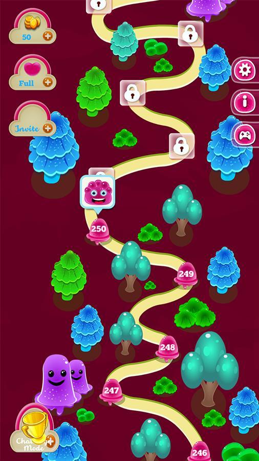 Candy Jelly Journey - Match 3 게임 스크린 샷