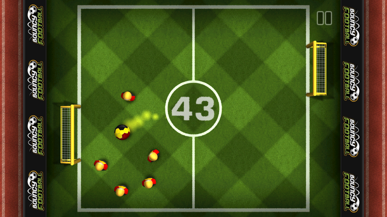 Captura de Tela do Jogo Bouncy Footbal