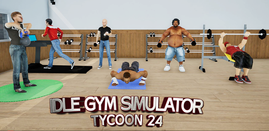 Banner of Gym Fitness Workout Game Sim 