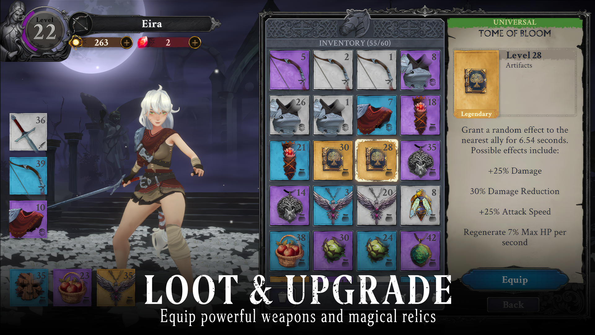 Soul Huntress: Offline Games Game Screenshot