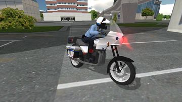 Cuplikan Layar Game Police Motorbike Simulator 3D