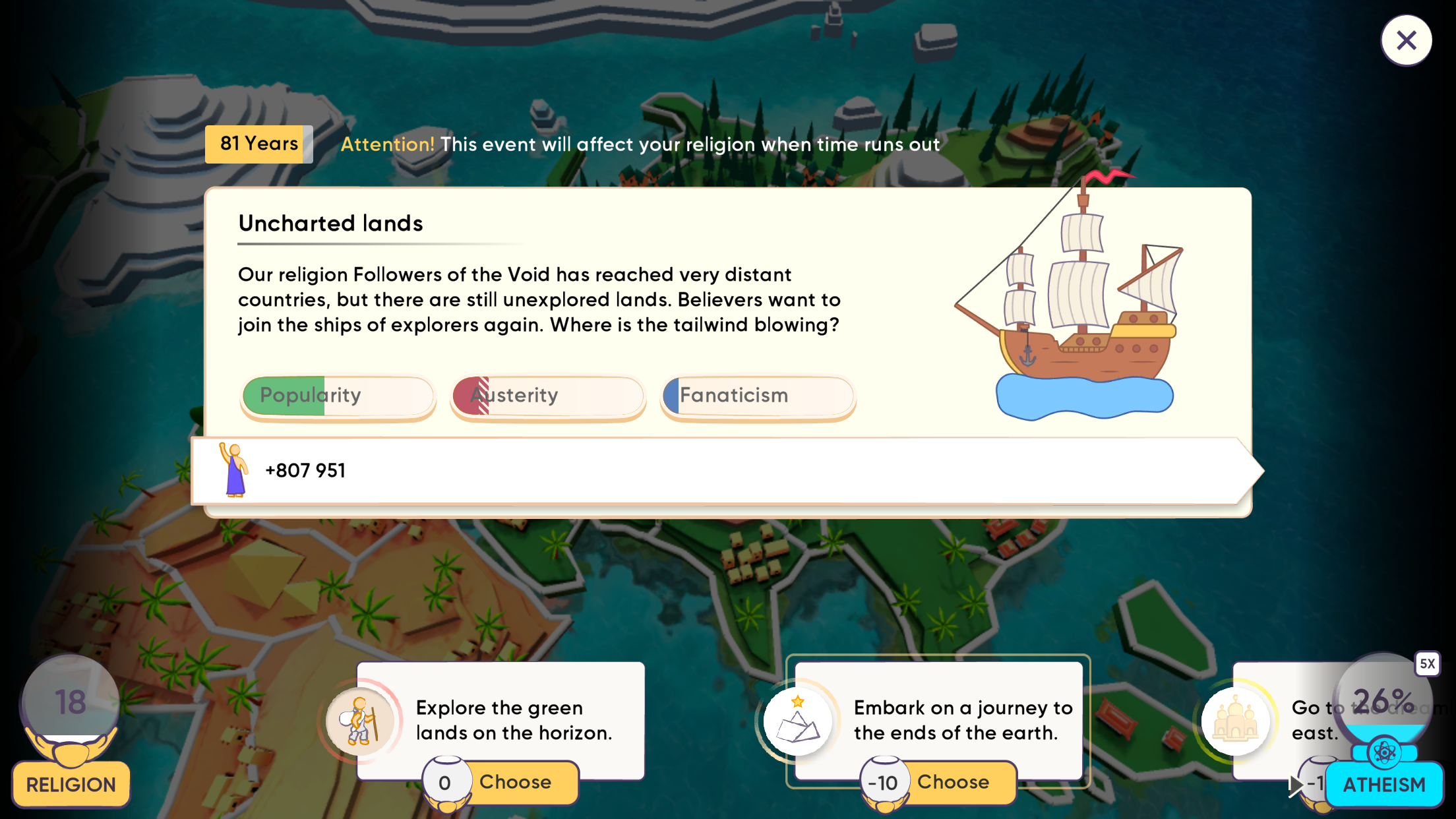Religion Inc. God Simulator Game Screenshot