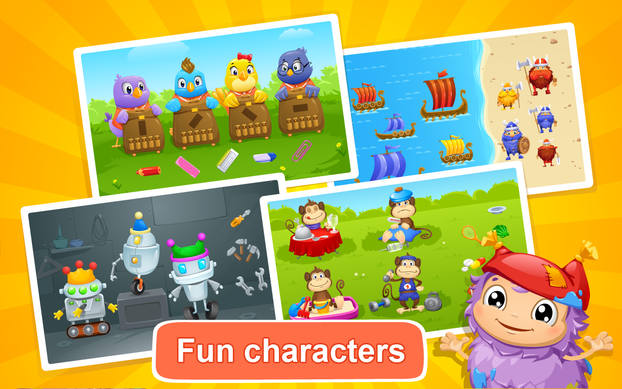 Kids Learn to Sort Lite Game Screenshot