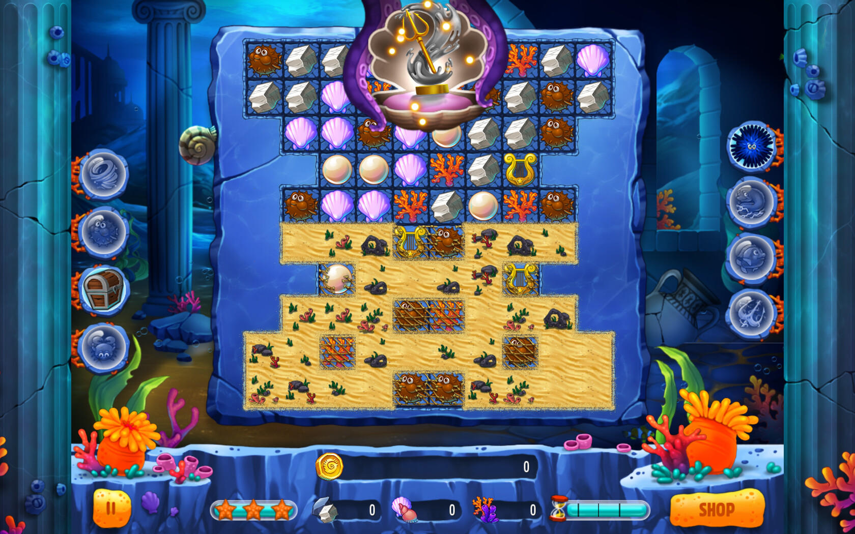 Fiona's Dream of Atlantis screenshot game