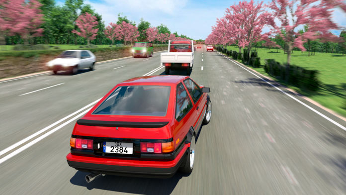 Screenshot of Japanese Road Racer Pro