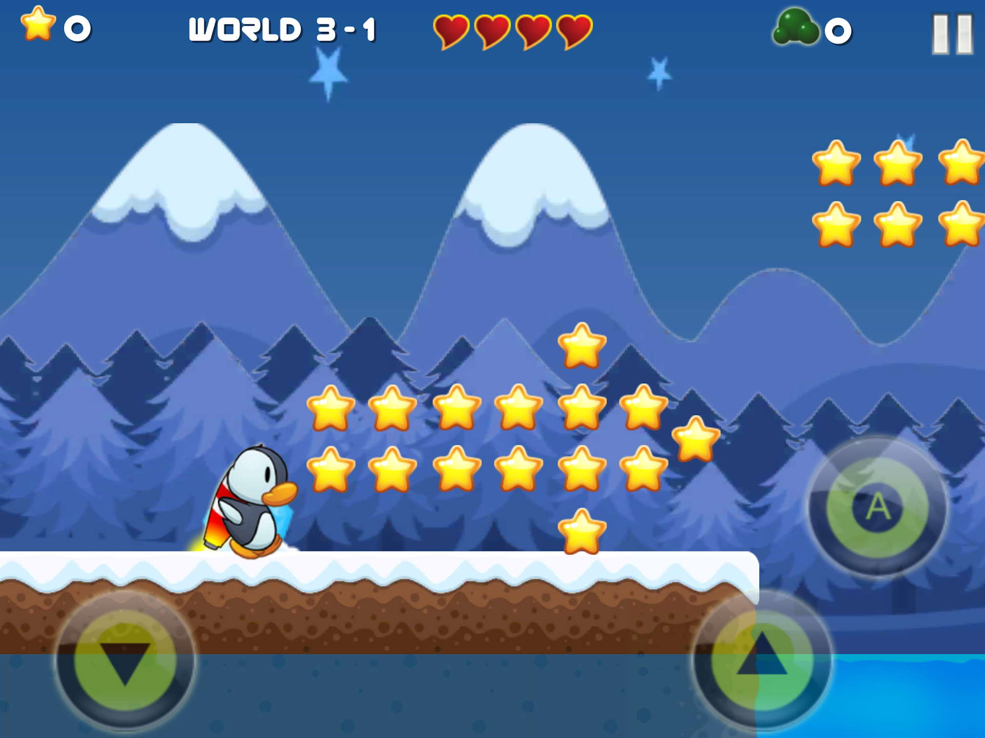 Peguin Adventure ภาพหน้าจอเกม