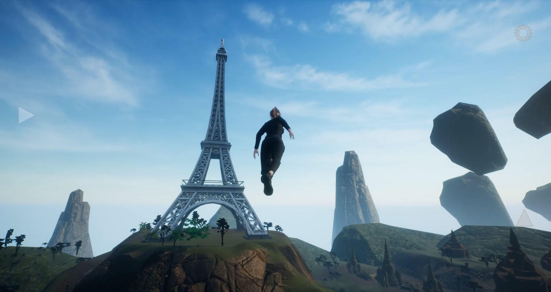 FlyGirl : Fly and Explore Game Screenshot
