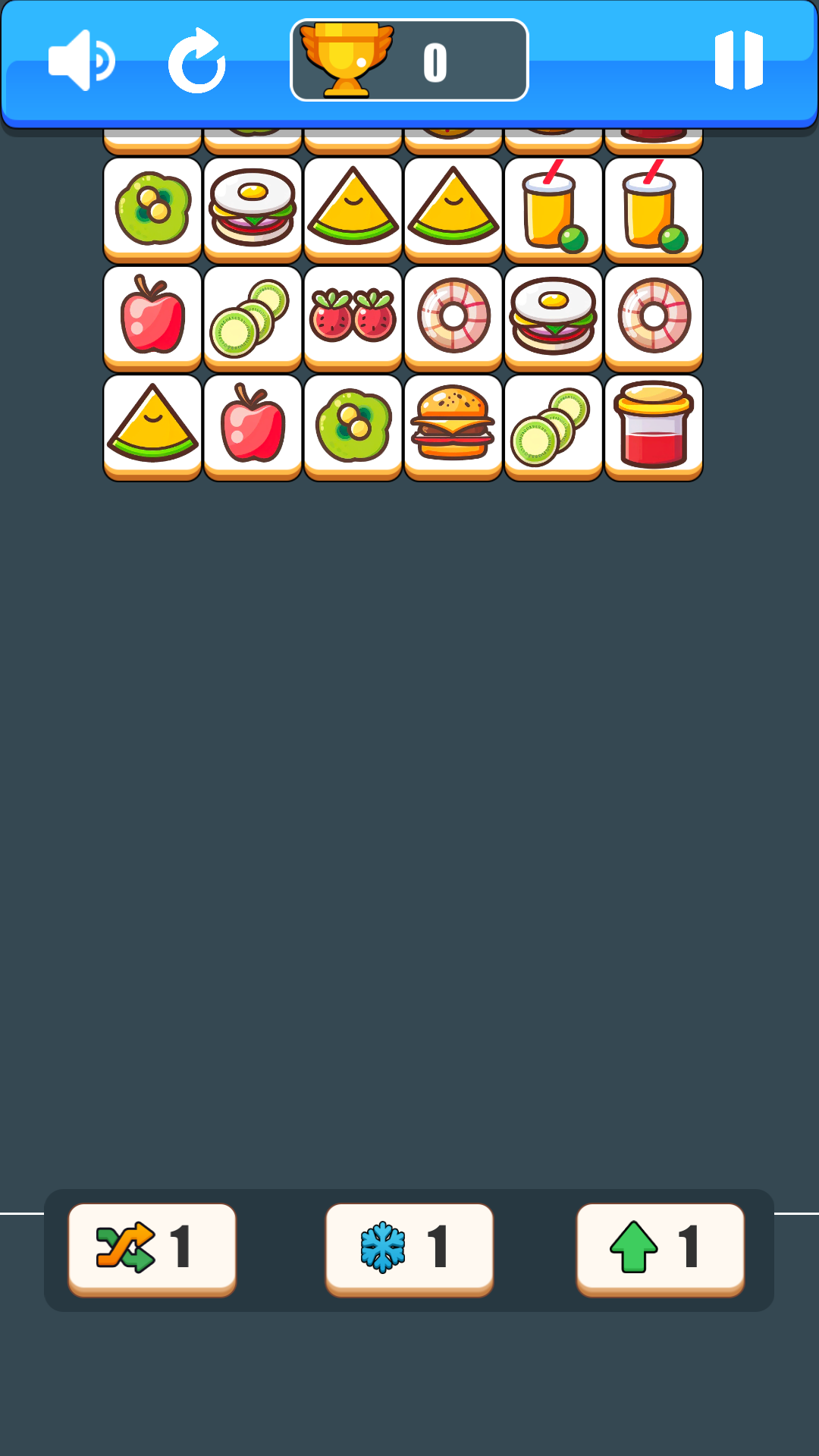 Tile Match Rush Game Screenshot